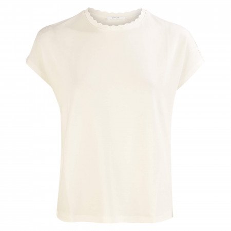SALE % | Opus | Shirt - Loose Fit - unifarben | Weiß online im Shop bei meinfischer.de kaufen