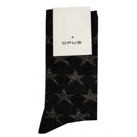 SALE % | Opus | Socken - Yastra star - Glitter-Look | Schwarz online im Shop bei meinfischer.de kaufen