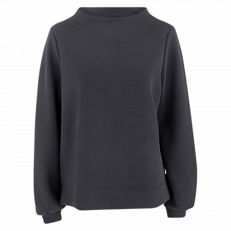 SALE % | Opus | Sweatshirt - Loose Fit - Turtleneck | Grau online im Shop bei meinfischer.de kaufen