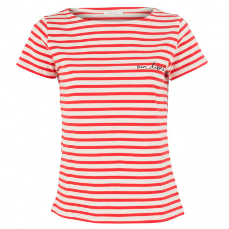 SALE % | Opus | Sweatshirt - Regular Fit -  Stripes | Rot online im Shop bei meinfischer.de kaufen