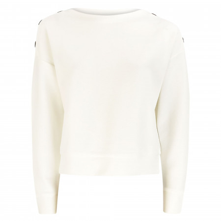 SALE % | Opus | Sweatshirt - Loose Fit - Gella ST | Weiß online im Shop bei meinfischer.de kaufen