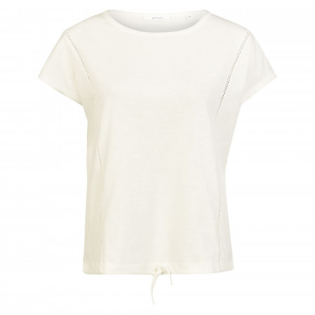 SALE % | Opus | T-Shirt - Sakoba - Comfort Fit | Weiß online im Shop bei meinfischer.de kaufen