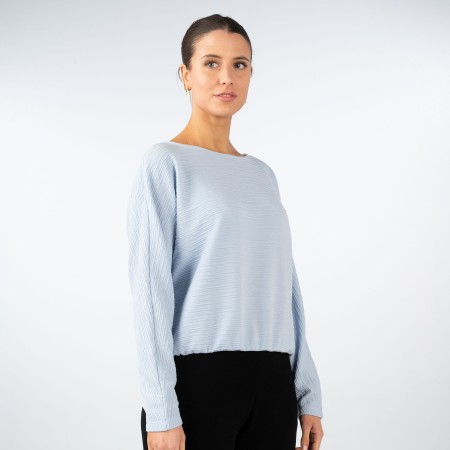 SALE % | Opus | Sweatshirt - Loose Fit - Gilora | Blau online im Shop bei meinfischer.de kaufen