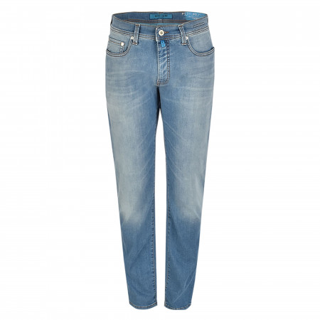 SALE % | Pierre Cardin  | Jeans - Tapered Leg - Super-Flex | Blau online im Shop bei meinfischer.de kaufen