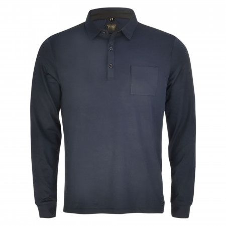 SALE % |  | Poloshirt - Regular Fit - langarm | Blau online im Shop bei meinfischer.de kaufen