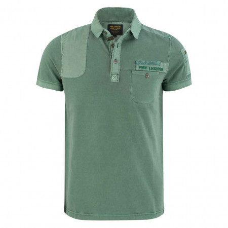 SALE % | PME LEGEND | Poloshirt - Regular Fit - Rugged Pique | Grün online im Shop bei meinfischer.de kaufen