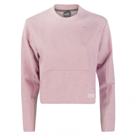 SALE % | PUMA | Sweater - Comfort Fit - Fusion cropped | Rosa online im Shop bei meinfischer.de kaufen