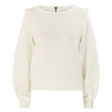 SALE % | Q/S designed by | Sweatshirt - Regular Fit - Unifarben | Weiß online im Shop bei meinfischer.de kaufen