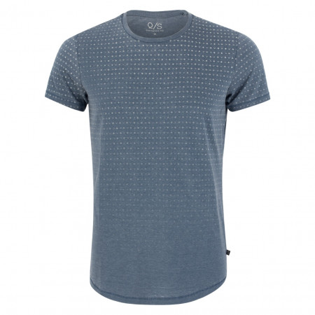 SALE % | Q/S designed by | T-Shirt - Modern Fit - Muster | Blau online im Shop bei meinfischer.de kaufen