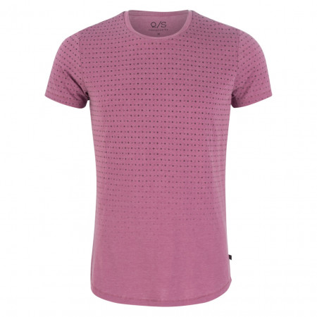 SALE % | Q/S designed by | T-Shirt - Modern Fit - Muster | Lila online im Shop bei meinfischer.de kaufen