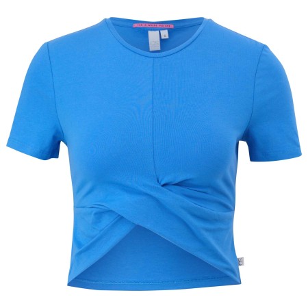 SALE % | Q/S designed by | T-Shirt - Slim Fit - croped | Blau online im Shop bei meinfischer.de kaufen