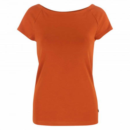 SALE % | Q/S designed by | T-Shirt - Regular Fit - unifarben | Braun online im Shop bei meinfischer.de kaufen