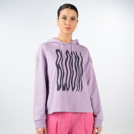 SALE % | Q/S designed by | Sweatshirt - Regular Fit - Print | Lila online im Shop bei meinfischer.de kaufen