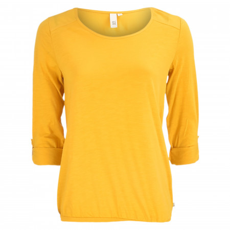 SALE % | Q/S designed by | Shirt - Loose Fit - unifarben | Gelb online im Shop bei meinfischer.de kaufen