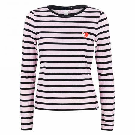 SALE % | Q/S designed by | Shirt - Regular Fit - Langarm | Rosa online im Shop bei meinfischer.de kaufen
