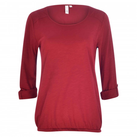 SALE % | Q/S designed by | Shirt - Regular Fit - unifarben | Rot online im Shop bei meinfischer.de kaufen