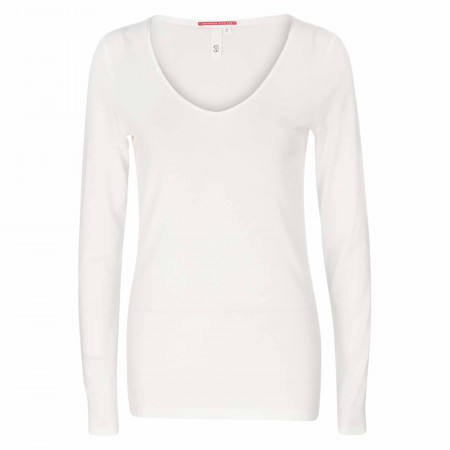 SALE % | Q/S designed by | T-Shirt - Regular Fit - unifarben | Weiß online im Shop bei meinfischer.de kaufen