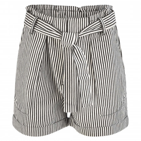 SALE % | Q/S designed by | Shorts - Loose Fit - Stripes | Schwarz online im Shop bei meinfischer.de kaufen