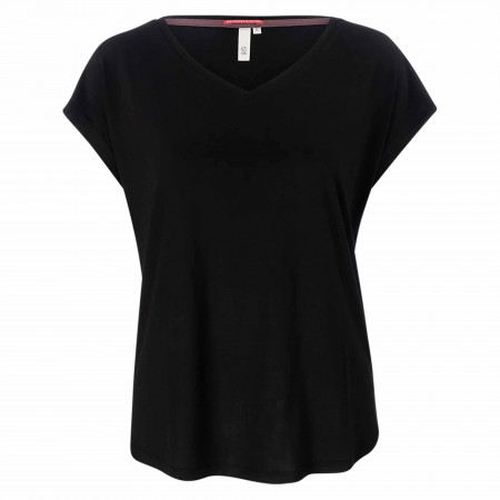 SALE % | Q/S designed by | T-Shirt - Regular Fit - 1/2 Arm | Schwarz online im Shop bei meinfischer.de kaufen