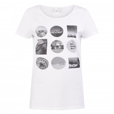 SALE % | Q/S designed by | T-Shirt - Regular Fit - Photoprint | Weiß online im Shop bei meinfischer.de kaufen