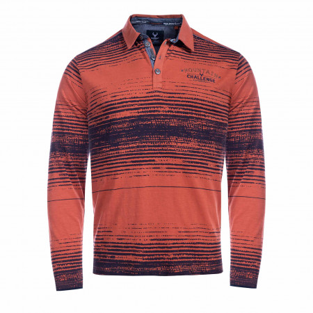 SALE % | QUESTO SAVAGE | Poloshirt - Regular Fit - Muster | Rot online im Shop bei meinfischer.de kaufen