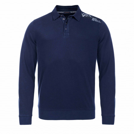 SALE % | QUESTO SAVAGE | Poloshirt - Regular Fit - unifarben | Blau online im Shop bei meinfischer.de kaufen