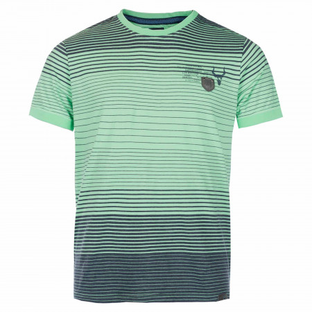 SALE % | QUESTO SAVAGE | Shirt - Regular Fit -Stripes | Grün online im Shop bei meinfischer.de kaufen