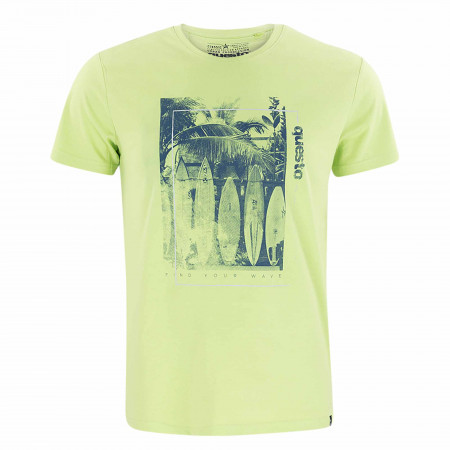 SALE % | QUESTO SAVAGE | T-Shirt - Regular Fit - Print | Grün online im Shop bei meinfischer.de kaufen