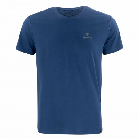 SALE % | QUESTO SAVAGE | T-Shirt - Regular Fit - Print | Blau online im Shop bei meinfischer.de kaufen