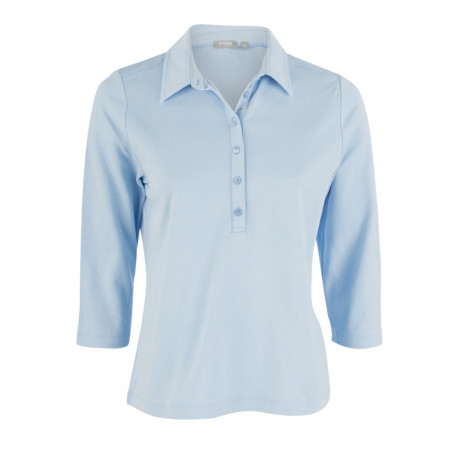 SALE % | Rabe | Poloshirt - Regular Fit - 3/4-Arm | Blau online im Shop bei meinfischer.de kaufen