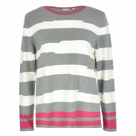 SALE % | Rabe | Pullover - Regular Fit - Colorblocking | Grau online im Shop bei meinfischer.de kaufen