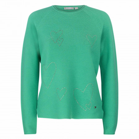 SALE % | Rabe | Pullover - Regular Fit - unifarben | Grün online im Shop bei meinfischer.de kaufen