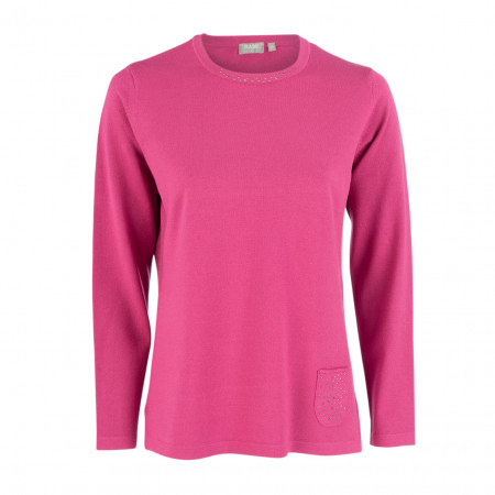 SALE % | Rabe | Pullover - Comfort Fit - Crewneck | Pink online im Shop bei meinfischer.de kaufen