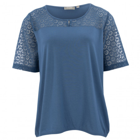 SALE % | Rabe | T-Shirt - Comfort Fit - Spitze | Blau online im Shop bei meinfischer.de kaufen
