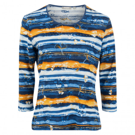 SALE % | Rabe | Shirt - Comfort Fit - Streifenmix | Blau online im Shop bei meinfischer.de kaufen