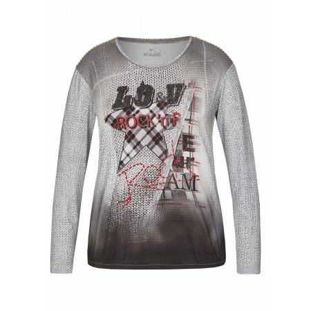 SALE % | Rabe | Shirt - Regular Fit - Print | Grau online im Shop bei meinfischer.de kaufen