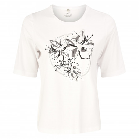 SALE % | Rabe | Shirt - Comfort Fit - Print | Weiß online im Shop bei meinfischer.de kaufen