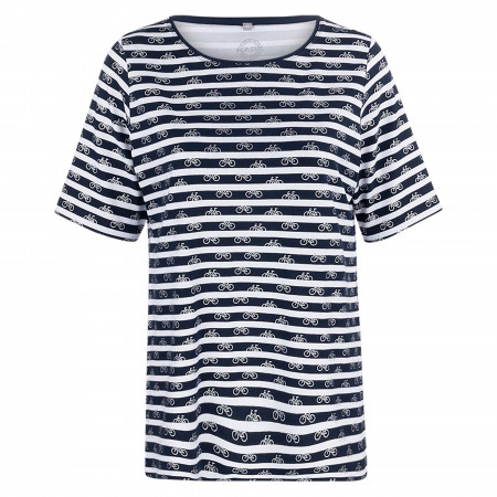 SALE % | Rabe | T-Shirt - Regular Fit - Stripes | Blau online im Shop bei meinfischer.de kaufen