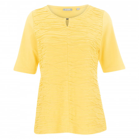SALE % | Rabe | T-Shirt - Regular Fit - unifarben | Gelb online im Shop bei meinfischer.de kaufen