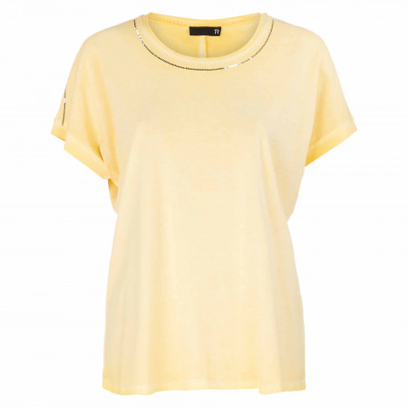 SALE % | Rabe | T-Shirt - Regular Fit - Unifarben | Gelb online im Shop bei meinfischer.de kaufen