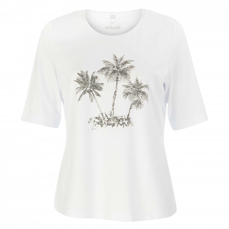 SALE % | Rabe | T-Shirt - Regular Fit - Print | Weiß online im Shop bei meinfischer.de kaufen