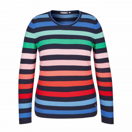 SALE % | Rabe | Pullover - Regular Fit - Stripes | Bunt online im Shop bei meinfischer.de kaufen
