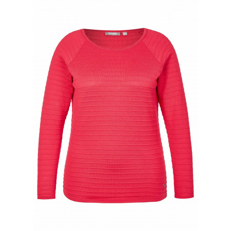 SALE % | Rabe | Pullover - Regular Fit - unifarben | Rot online im Shop bei meinfischer.de kaufen