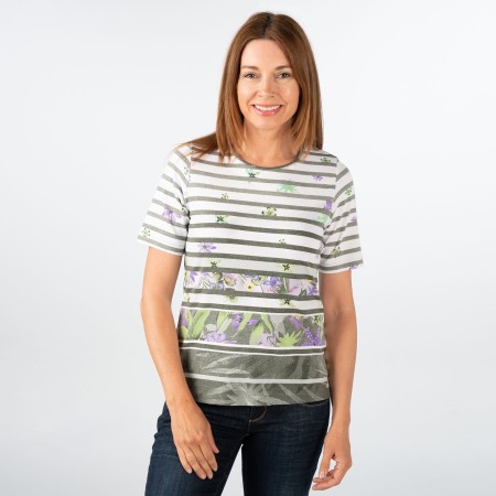 SALE % | Rabe | T-Shirt - Regular Fit - Print | Grün online im Shop bei meinfischer.de kaufen