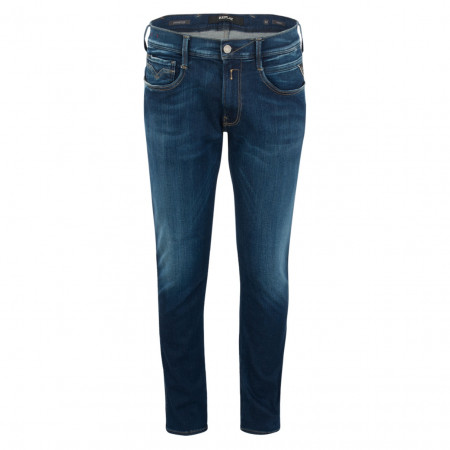 SALE % | Replay | Jeans - Anbass M914 - Slim Fit | Blau online im Shop bei meinfischer.de kaufen