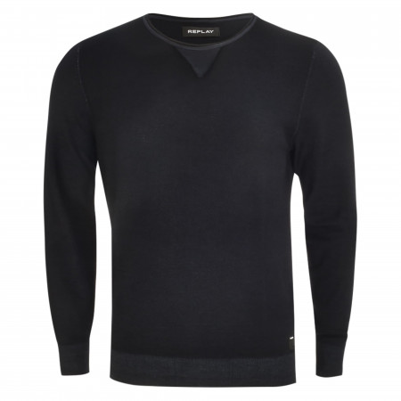SALE % | Replay | Pullover - Regular Fit - Wolle | Blau online im Shop bei meinfischer.de kaufen