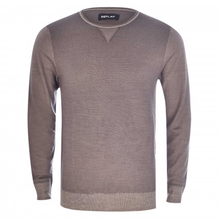 SALE % | Replay | Pullover - Regular Fit - Wolle | Grau online im Shop bei meinfischer.de kaufen