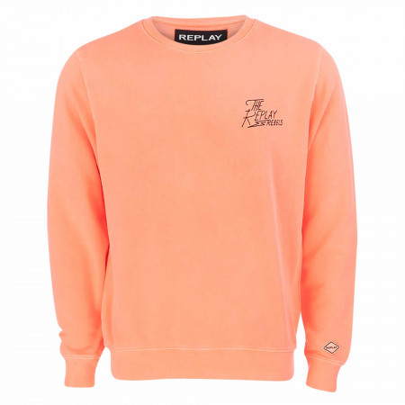 SALE % | Replay | Sweatshirt - Comfort Fit - Crewneck | Orange online im Shop bei meinfischer.de kaufen