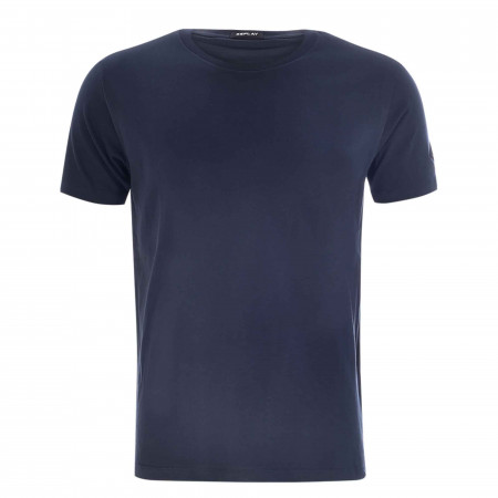 SALE % | Replay | T-Shirt - Regular Fit - Crewneck | Blau online im Shop bei meinfischer.de kaufen