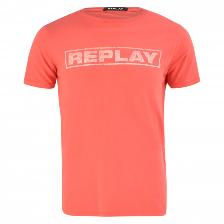 SALE % | Replay | T-Shirt - Regular Fit - Crewneck | Rot online im Shop bei meinfischer.de kaufen